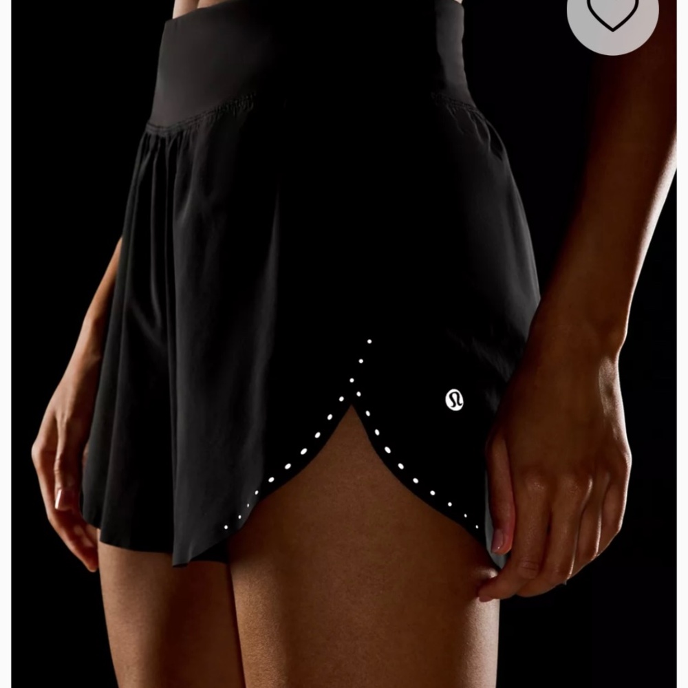Lululemon fast and free running shorts